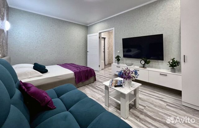 

1-к. квартира, 45 м², 2 кровати