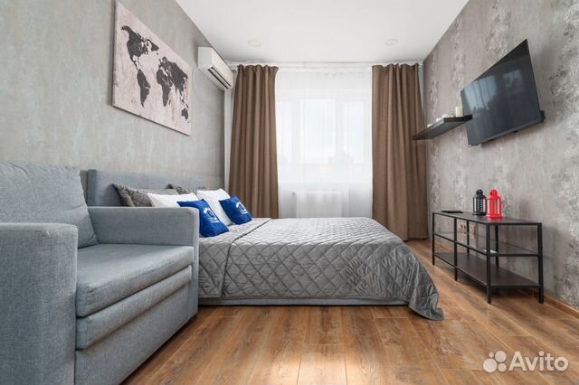 

1-к. квартира, 40 м², 3 кровати