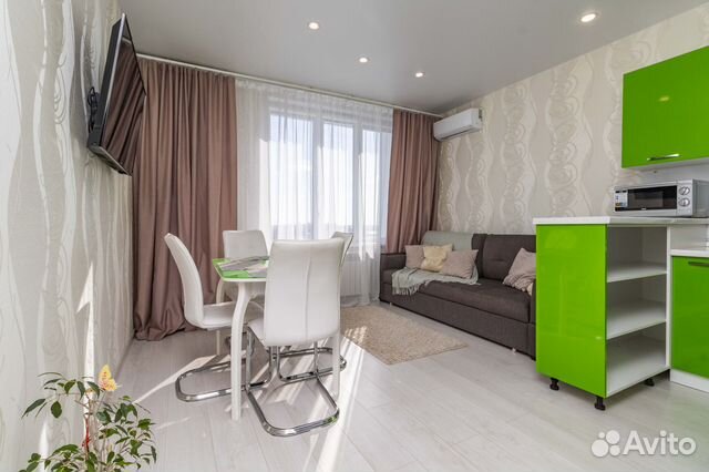 

1-к. квартира, 44 м², 2 кровати