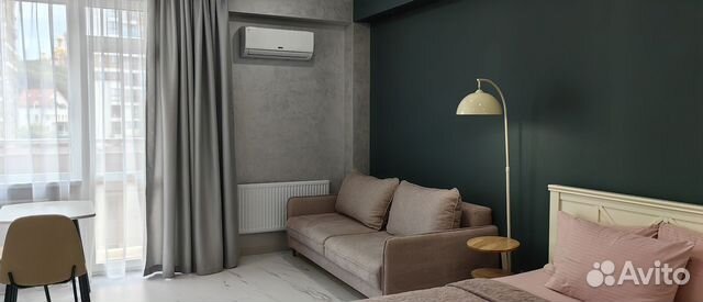 

Квартира-студия, 28 м², 2 кровати