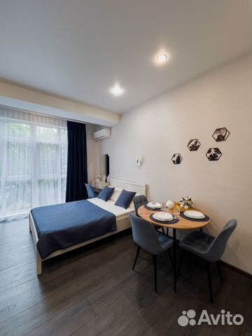 

Квартира-студия, 30 м², 2 кровати