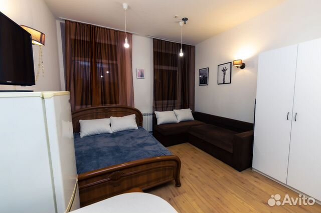 

Квартира-студия, 20 м², 2 кровати