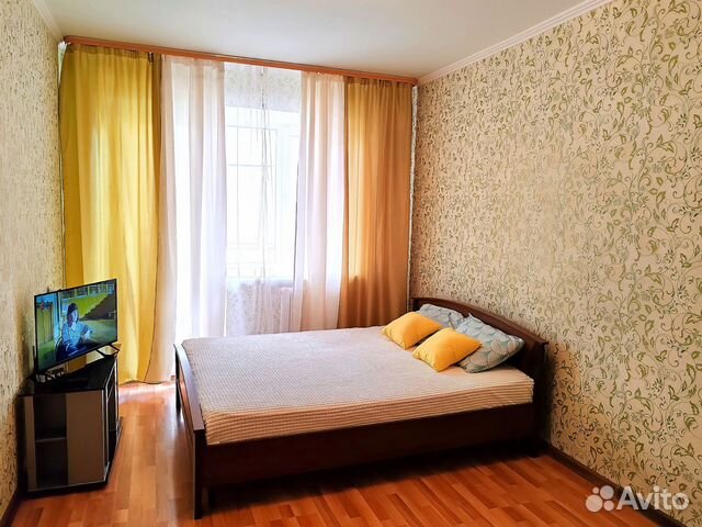 

1-к. квартира, 42 м², 3 кровати