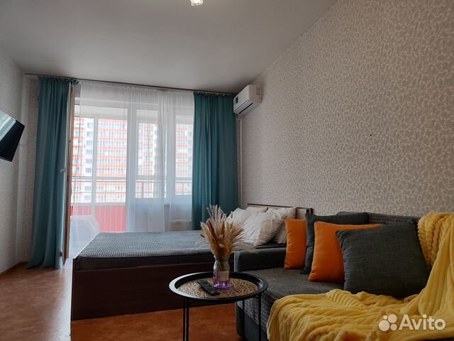 

Квартира-студия, 25 м², 2 кровати