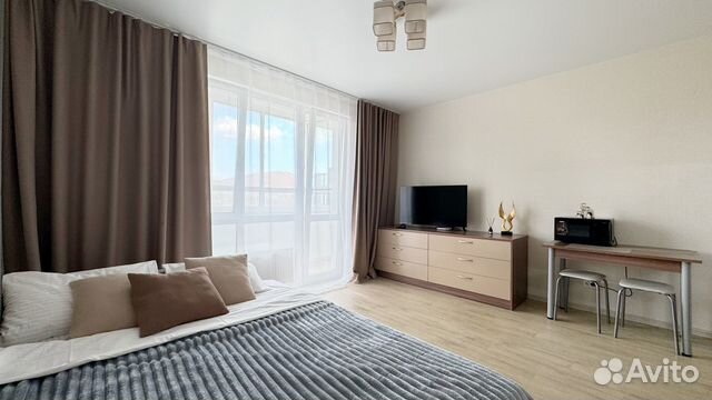 

Квартира-студия, 30 м², 1 кровать