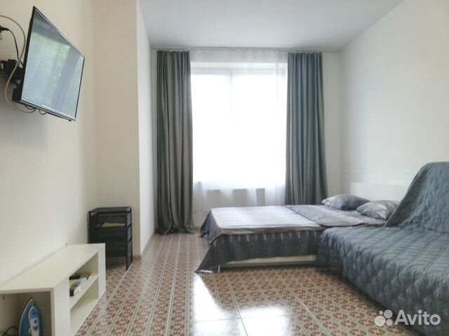 

1-к. квартира, 42 м², 3 кровати