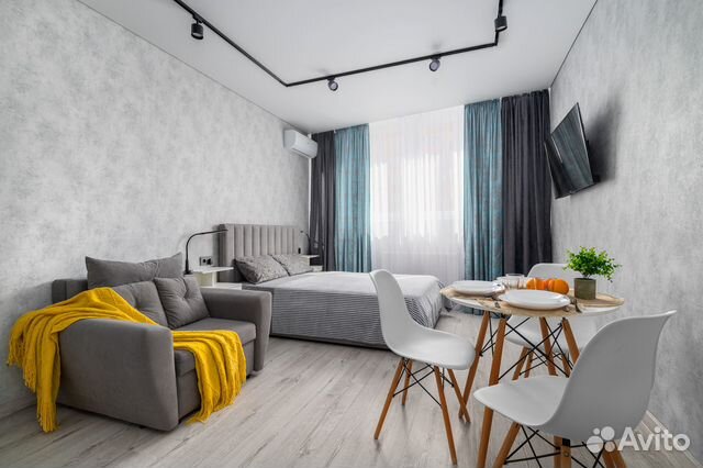

Квартира-студия, 26 м², 2 кровати