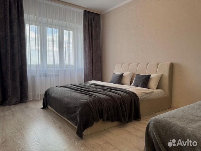 

1-к. квартира, 46 м², 3 кровати