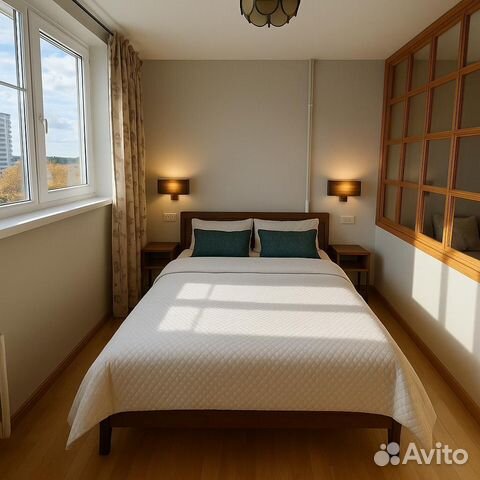 

2-к. квартира, 45 м², 2 кровати