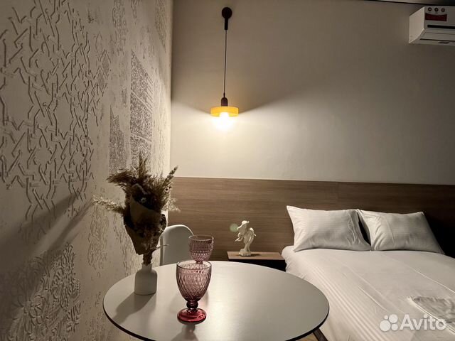 

Квартира-студия в апарт-отеле, 25 м², 2 кровати