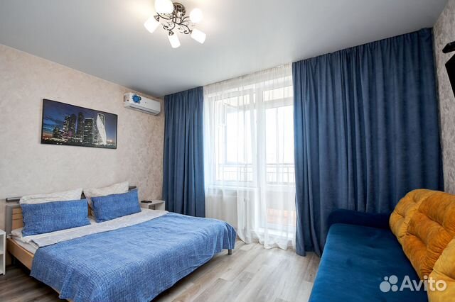 

Квартира-студия, 27 м², 2 кровати
