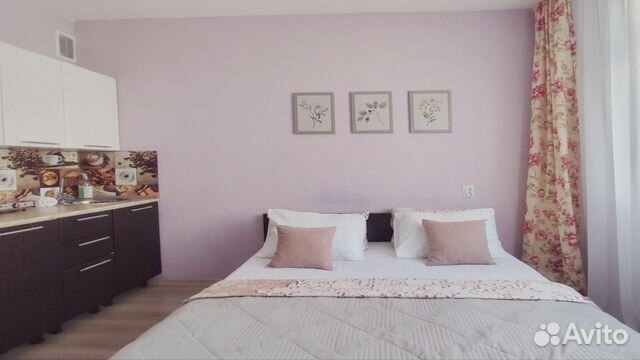 

Квартира-студия, 18 м², 1 кровать