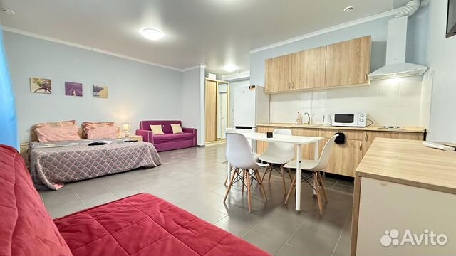 

Квартира-студия, 26 м², 4 кровати
