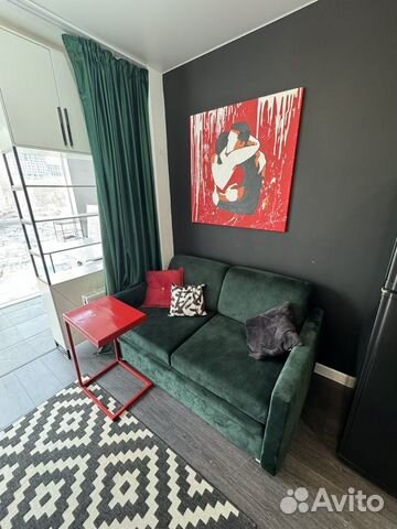 

Квартира-студия, 24 м², 2 кровати