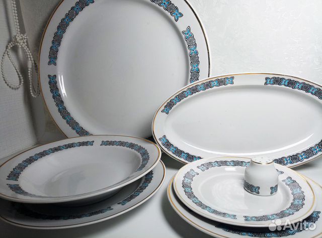 Сервиз столовый фарфор 