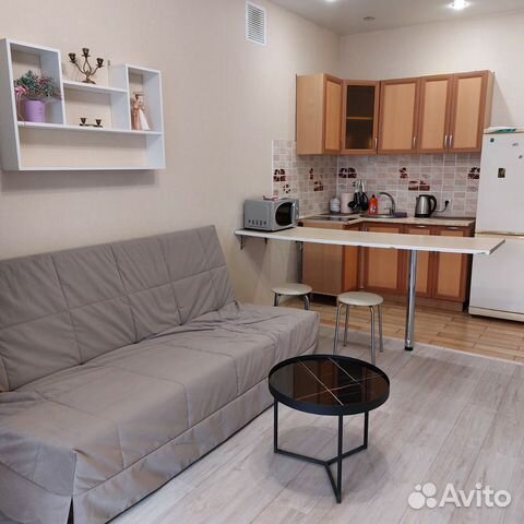 

Квартира-студия, 28 м², 1 кровать