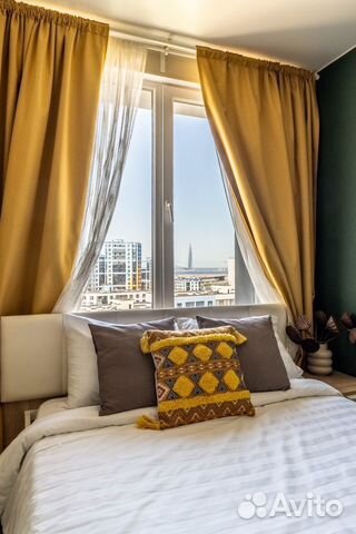 

Квартира-студия, 28 м², 2 кровати