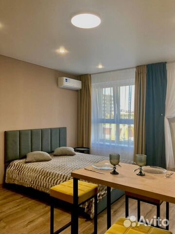 

Квартира-студия, 30 м², 2 кровати