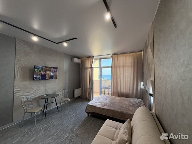 

Квартира-студия, 38 м², 2 кровати