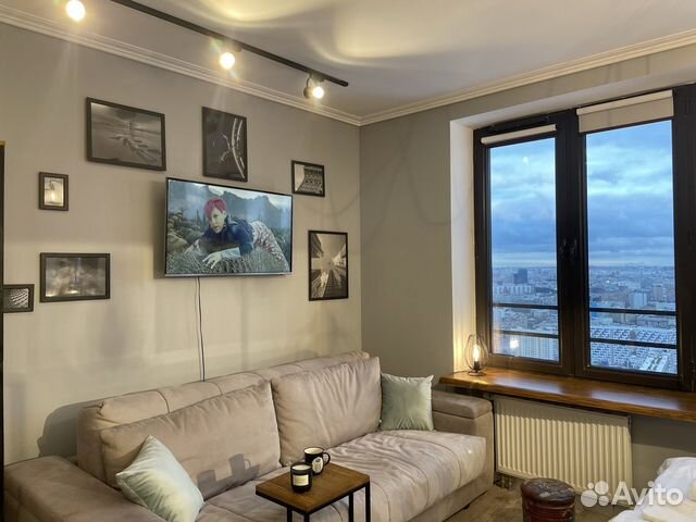 

Квартира-студия в апарт-отеле, 35 м², 2 кровати