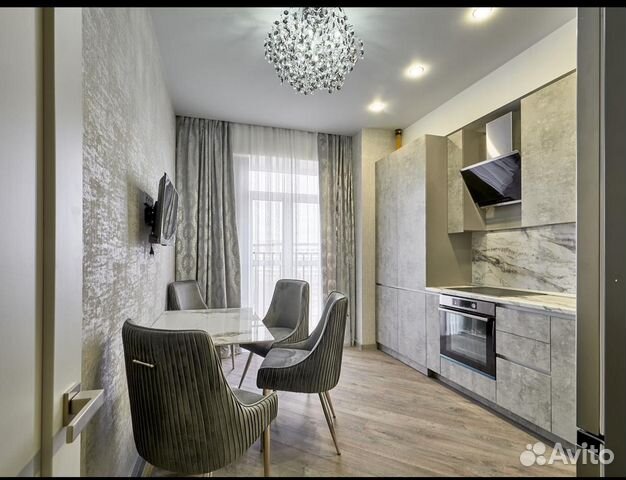 

1-к. квартира, 40 м², 2 кровати