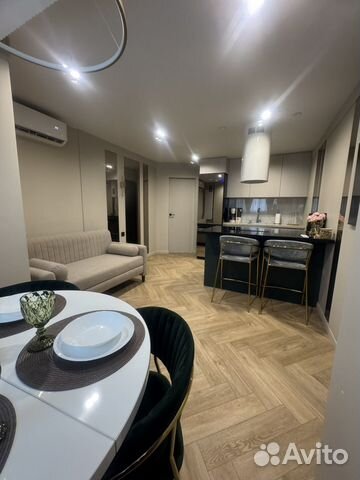 

1-к. квартира, 45 м², 2 кровати