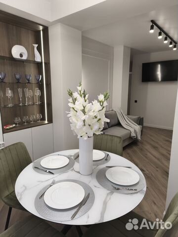 

1-к. квартира, 53 м², 2 кровати