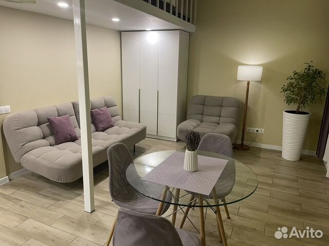 

Квартира-студия, 46 м², 4 кровати