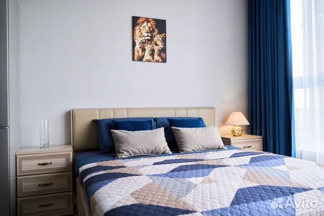 

Квартира-студия, 30 м², 2 кровати