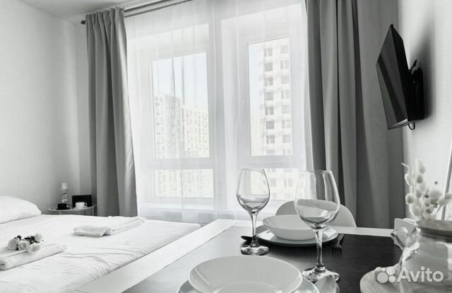 

Квартира-студия, 23 м², 1 кровать