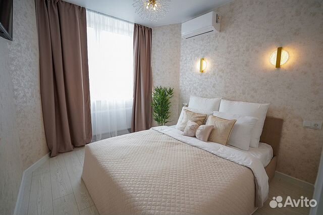 

1-к. квартира, 55 м², 2 кровати