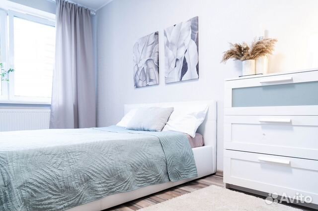 

1-к. квартира, 46 м², 2 кровати