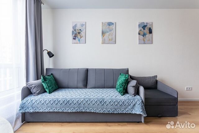 

Квартира-студия, 21 м², 2 кровати