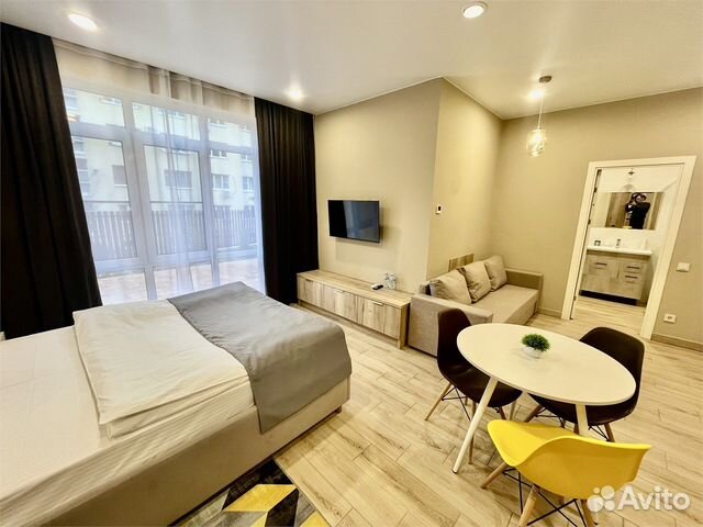 

1-к. квартира, 28 м², 2 кровати