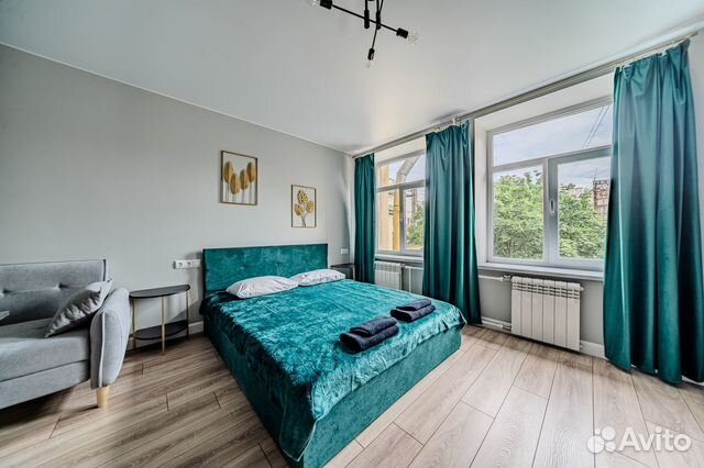 

Квартира-студия, 27 м², 2 кровати