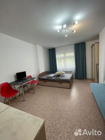 

Квартира-студия, 30 м², 4 кровати