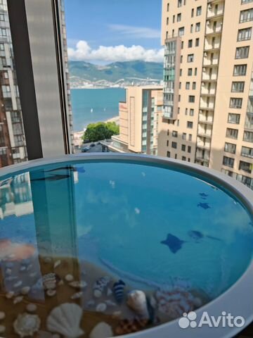 

Квартира-студия, 35 м², 2 кровати