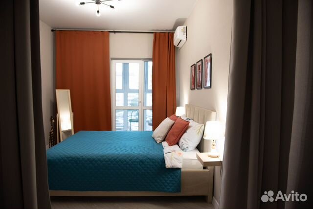 

1-к. квартира, 41 м², 2 кровати