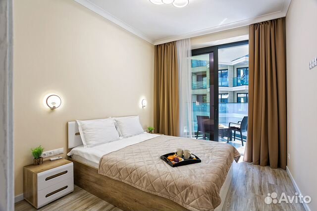 

1-к. квартира, 53 м², 2 кровати