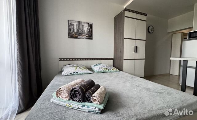 

Квартира-студия, 25 м², 2 кровати