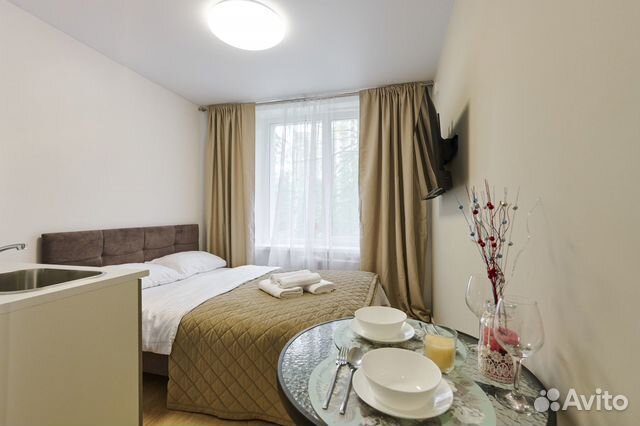 

Квартира-студия, 18 м², 1 кровать