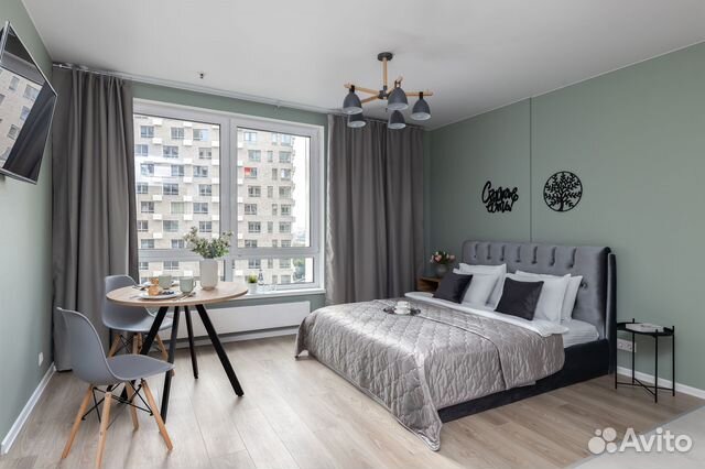 

Квартира-студия, 31 м², 1 кровать