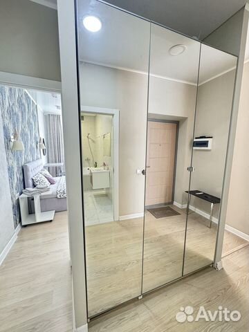 

1-к. квартира, 44 м², 2 кровати