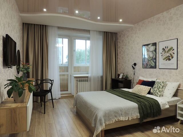 

1-к. квартира, 50 м², 2 кровати