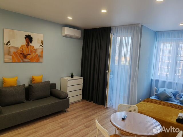 

Квартира-студия, 30 м², 2 кровати