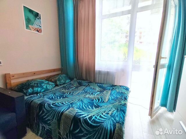 

Квартира-студия, 25 м², 2 кровати
