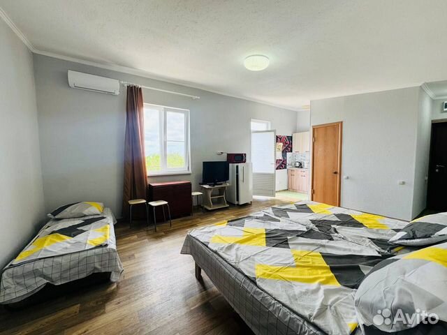 

Квартира-студия, 40 м², 4 кровати