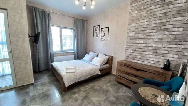

Квартира-студия, 32 м², 2 кровати