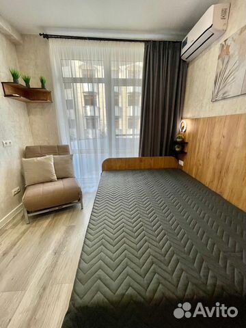 

Квартира-студия в апарт-отеле, 16 м², 2 кровати
