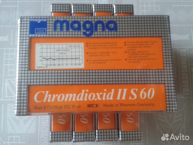 А/к Magna Chrom II 60,National RT-46, Scotch S1/60